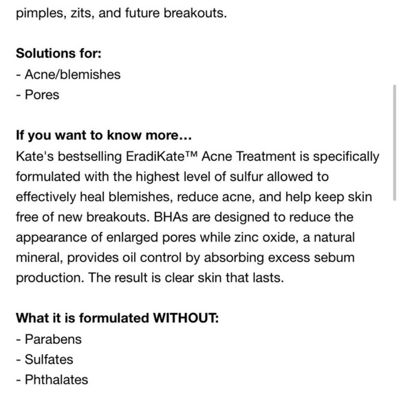 Kate Somerville EradiKate Acne Prone - Picture 4 of 7